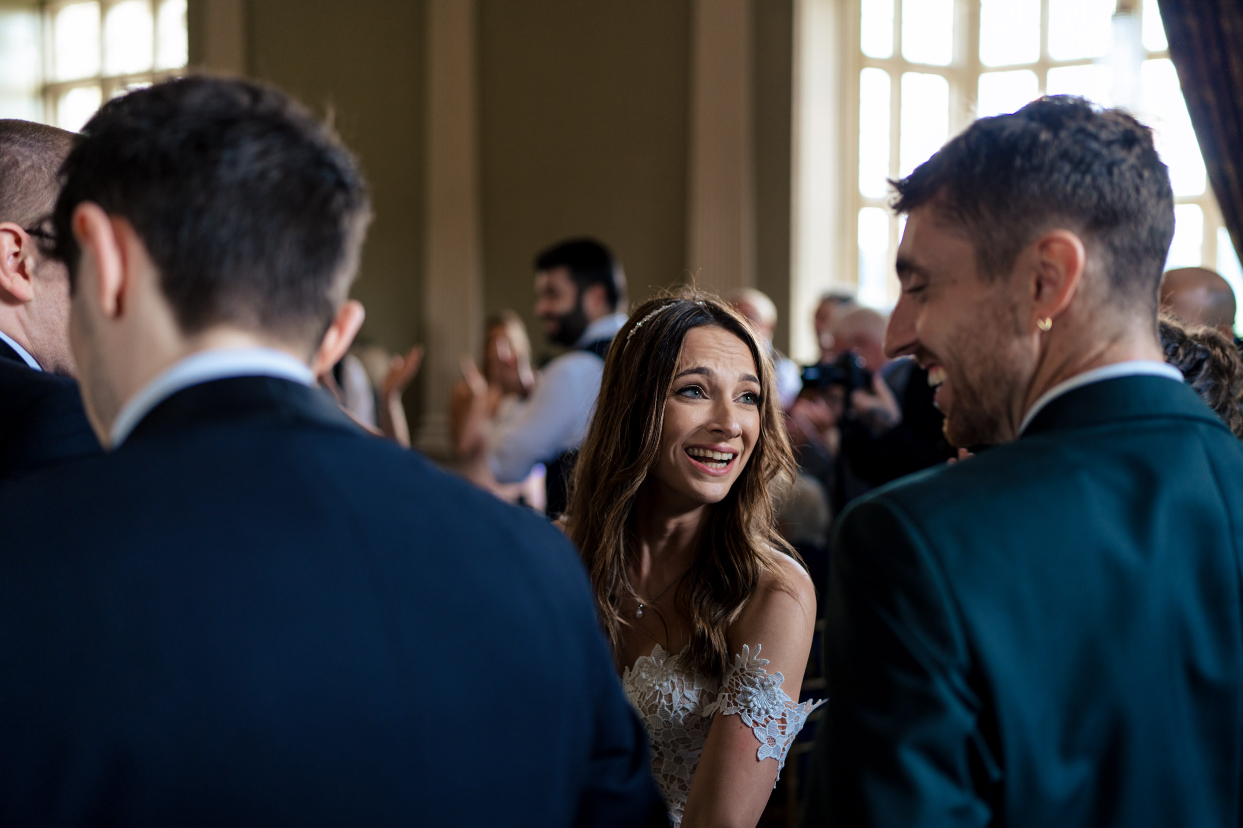 Wedding breakfast at Howsham Hall