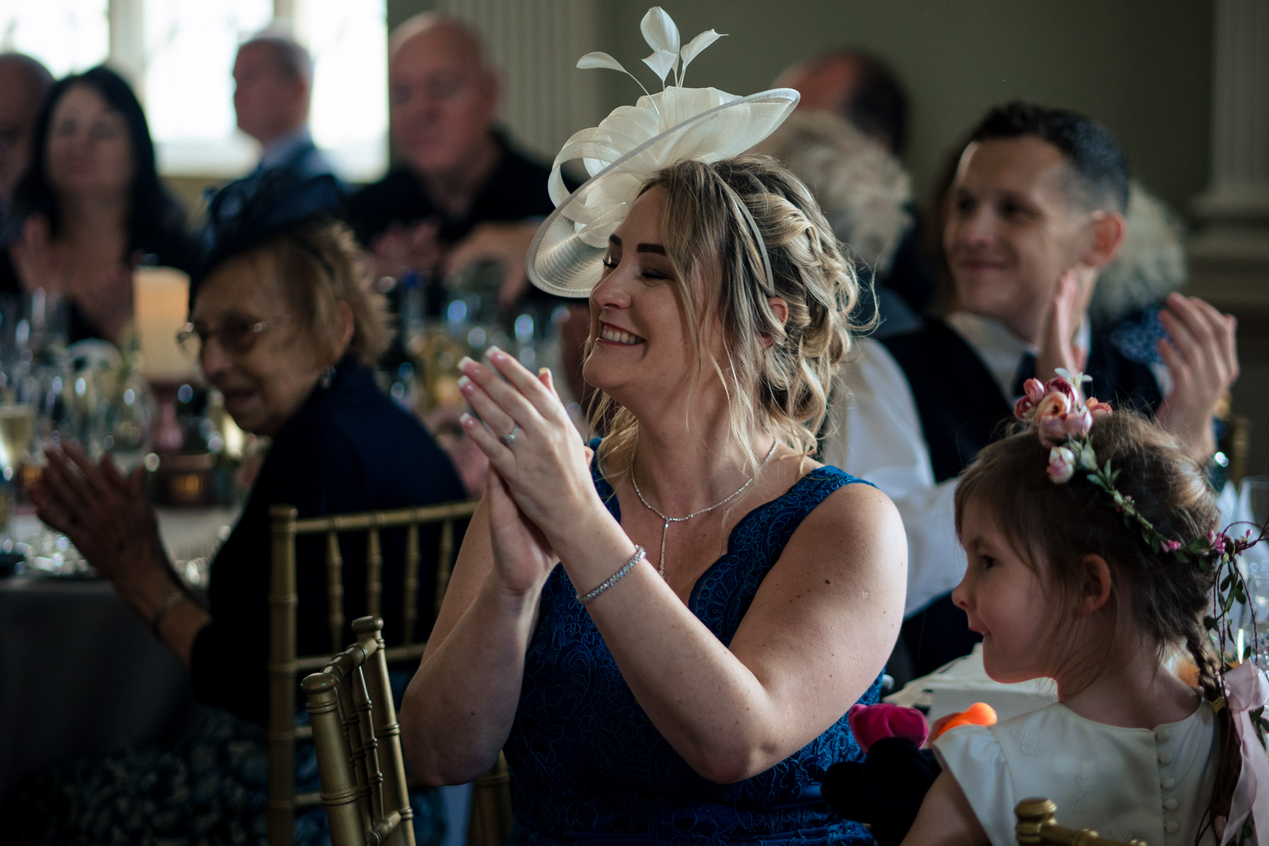 Wedding breakfast at Howsham Hall