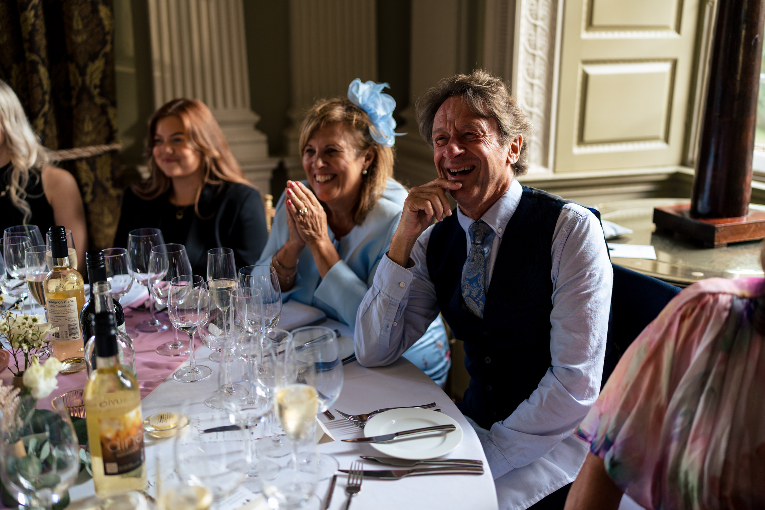 Wedding breakfast at Howsham Hall