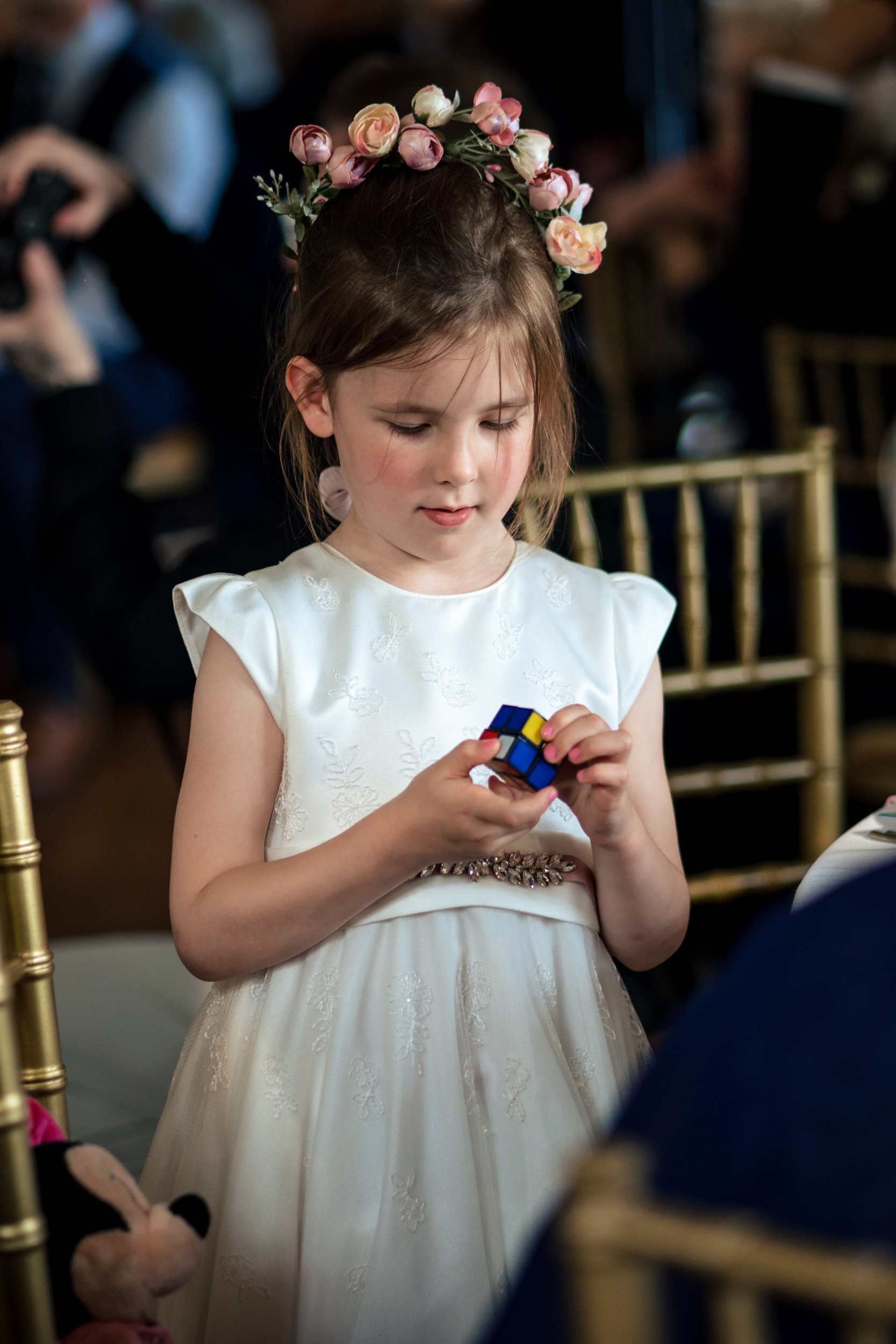 Wedding breakfast at Howsham Hall