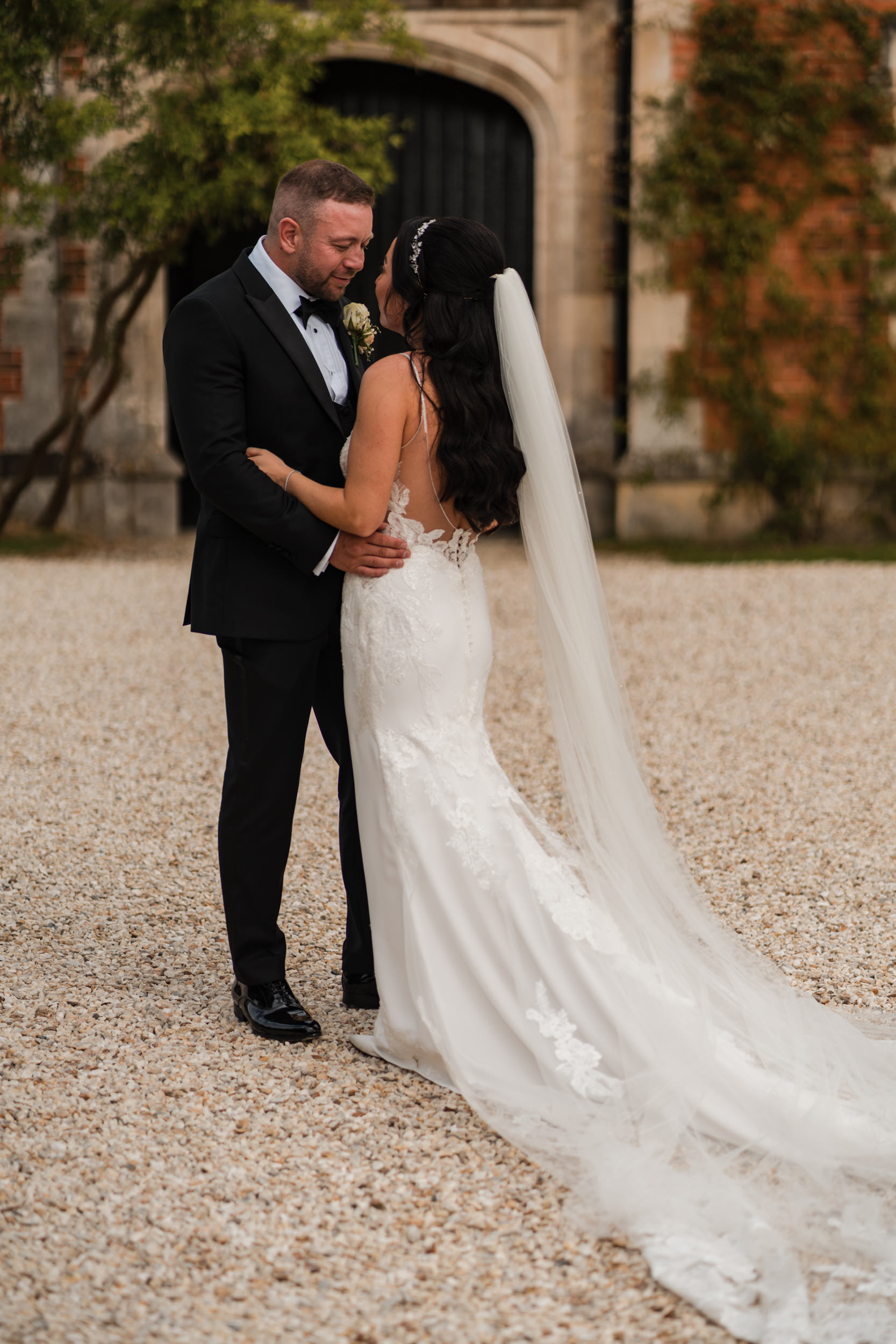 Couple portrait at Thicket Priory