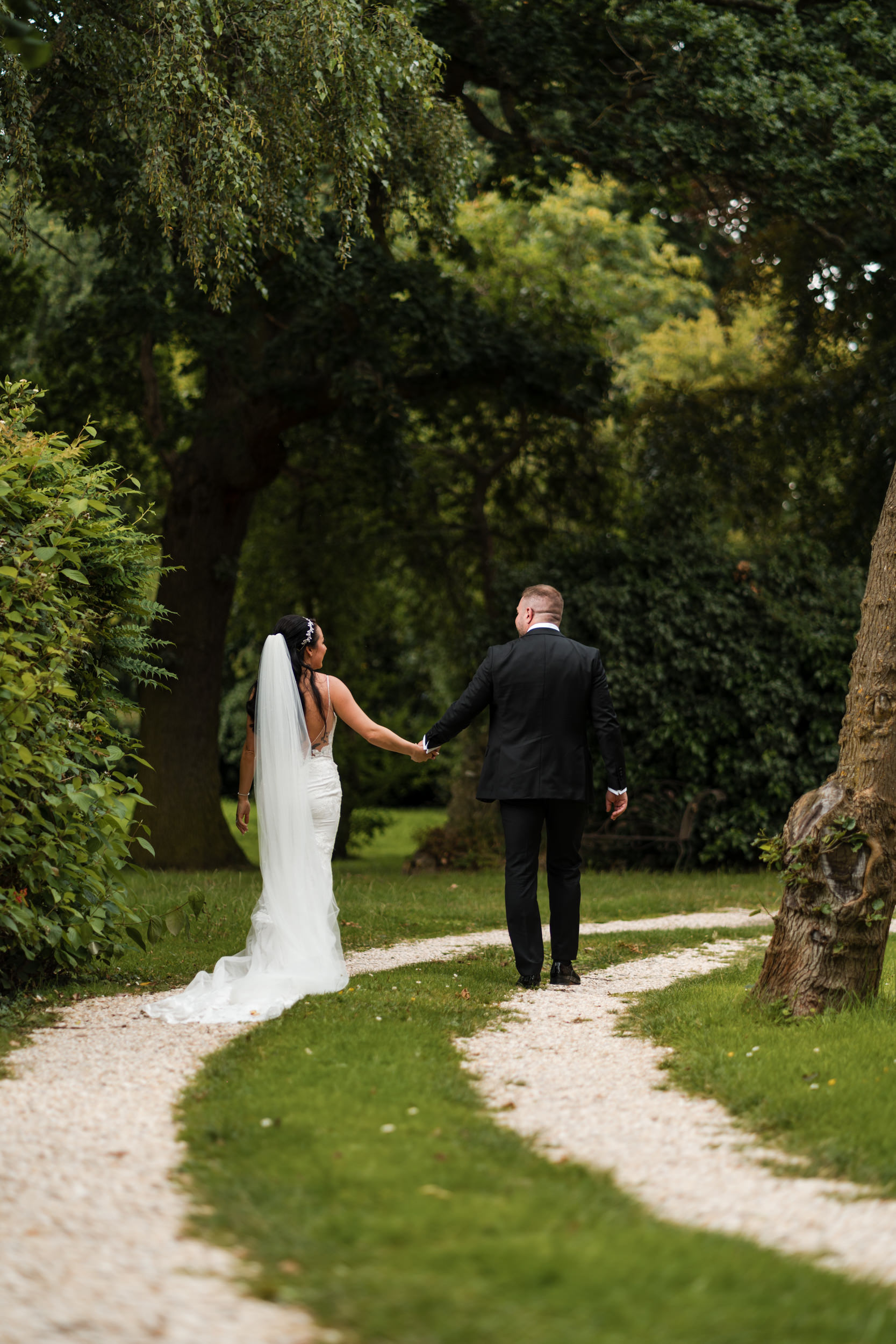 Couple portrait at Thicket Priory