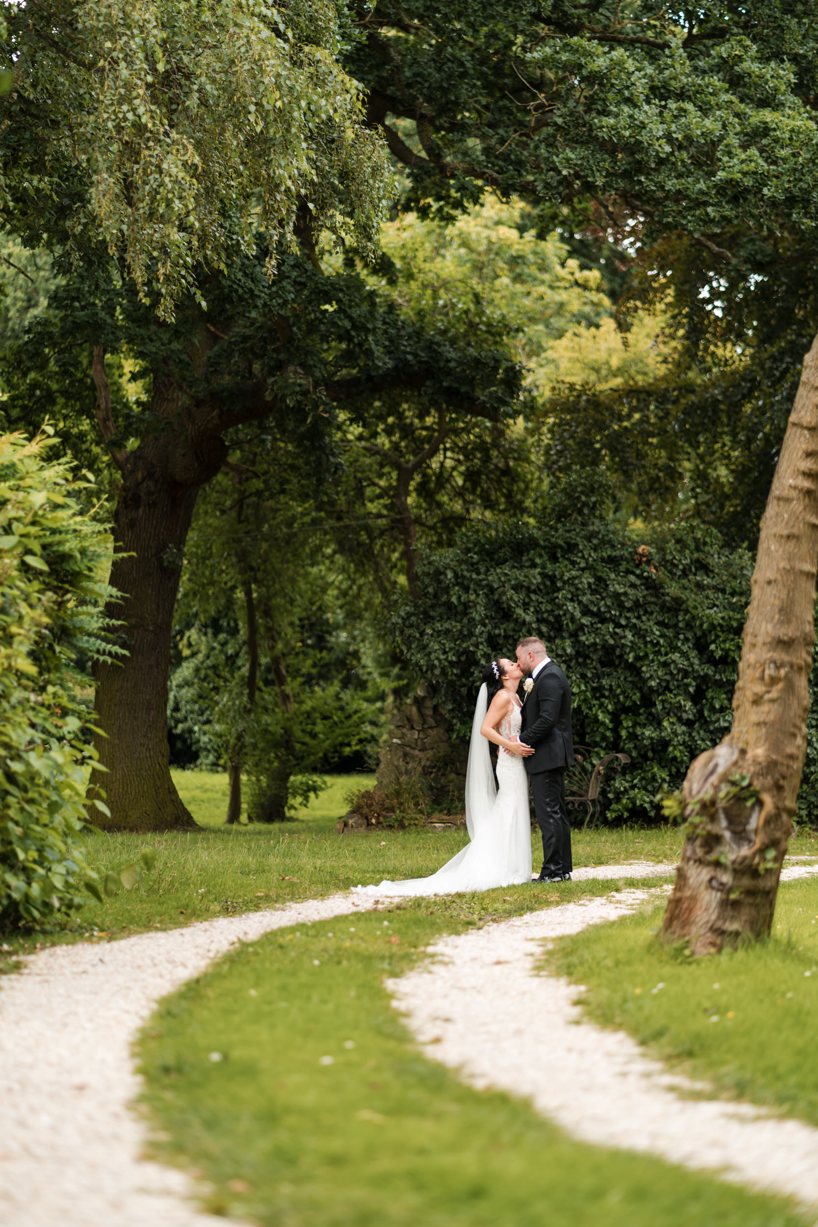 Couple portrait at Thicket Priory