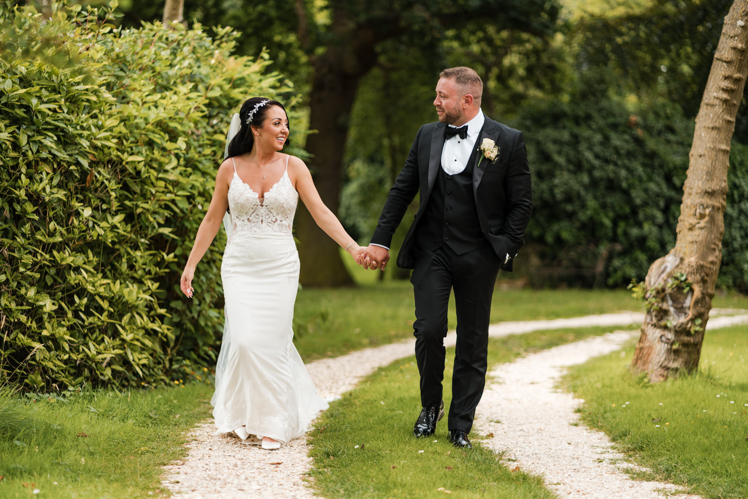 Couple portrait at Thicket Priory