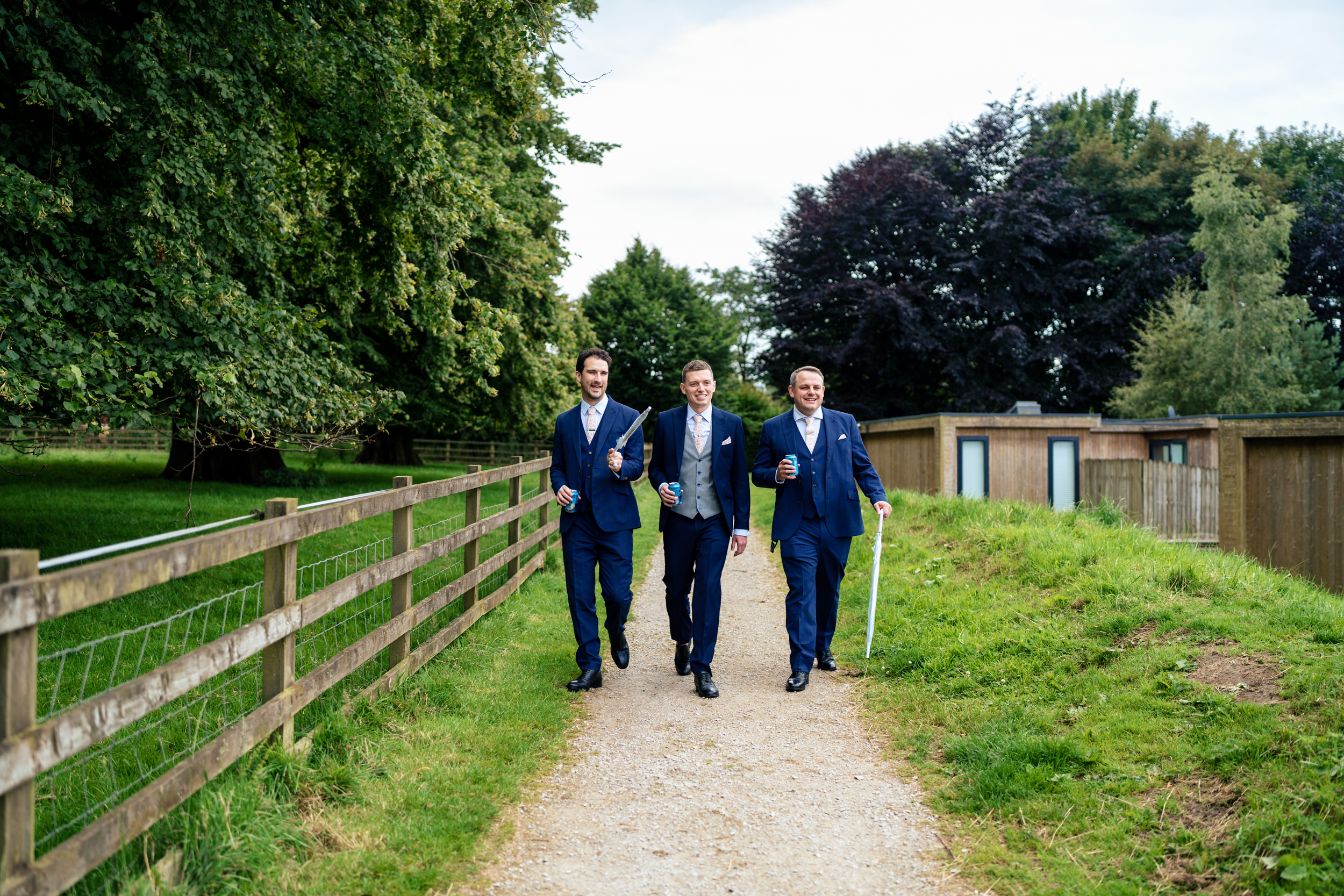 Groom prep at Gisburn Park Estate