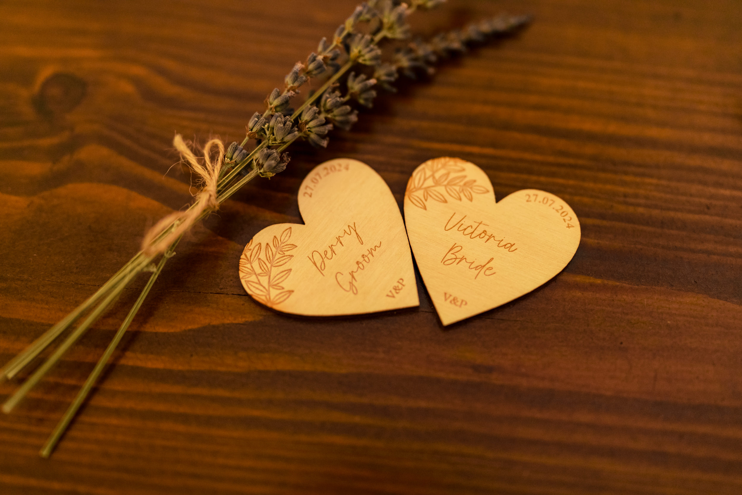 Wedding details at Gisburn Park