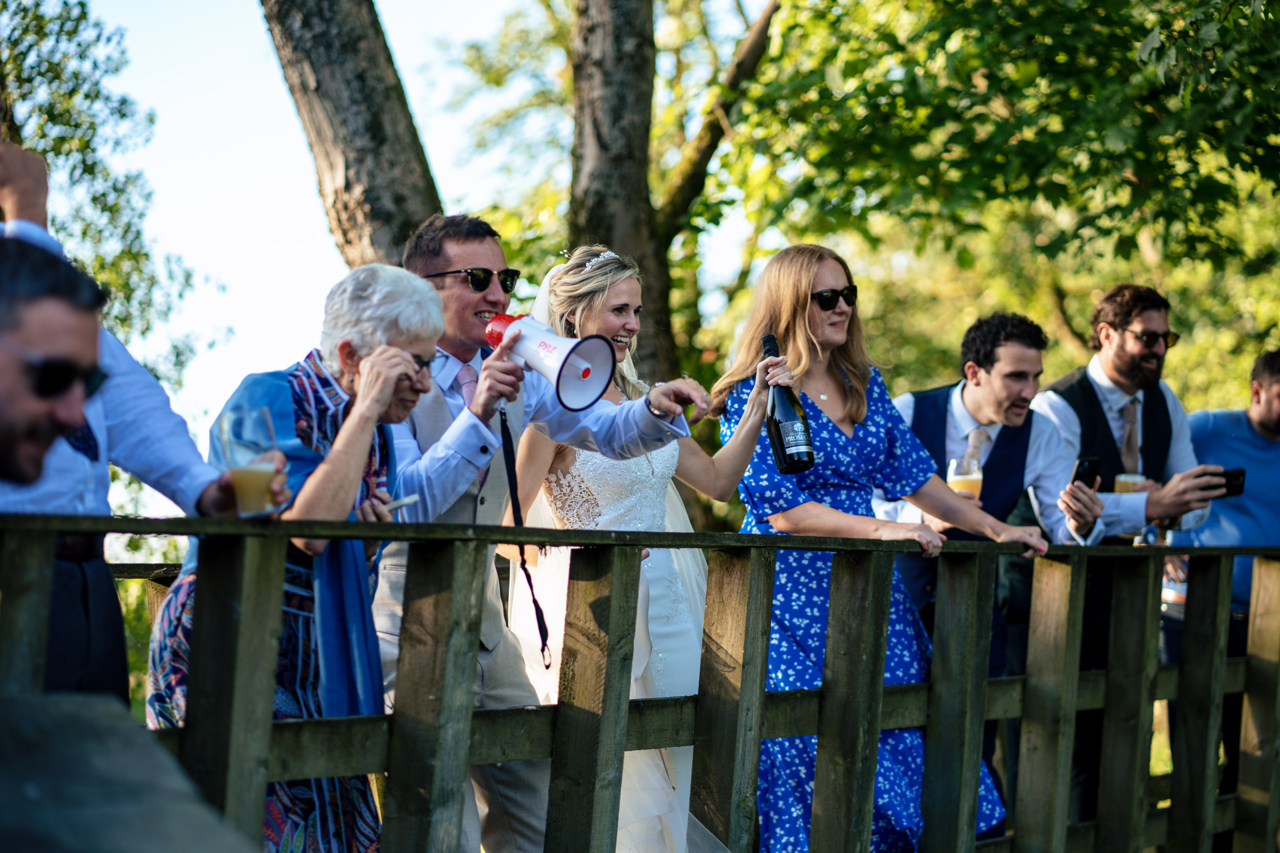 Duck race in the river at Gisburn Park