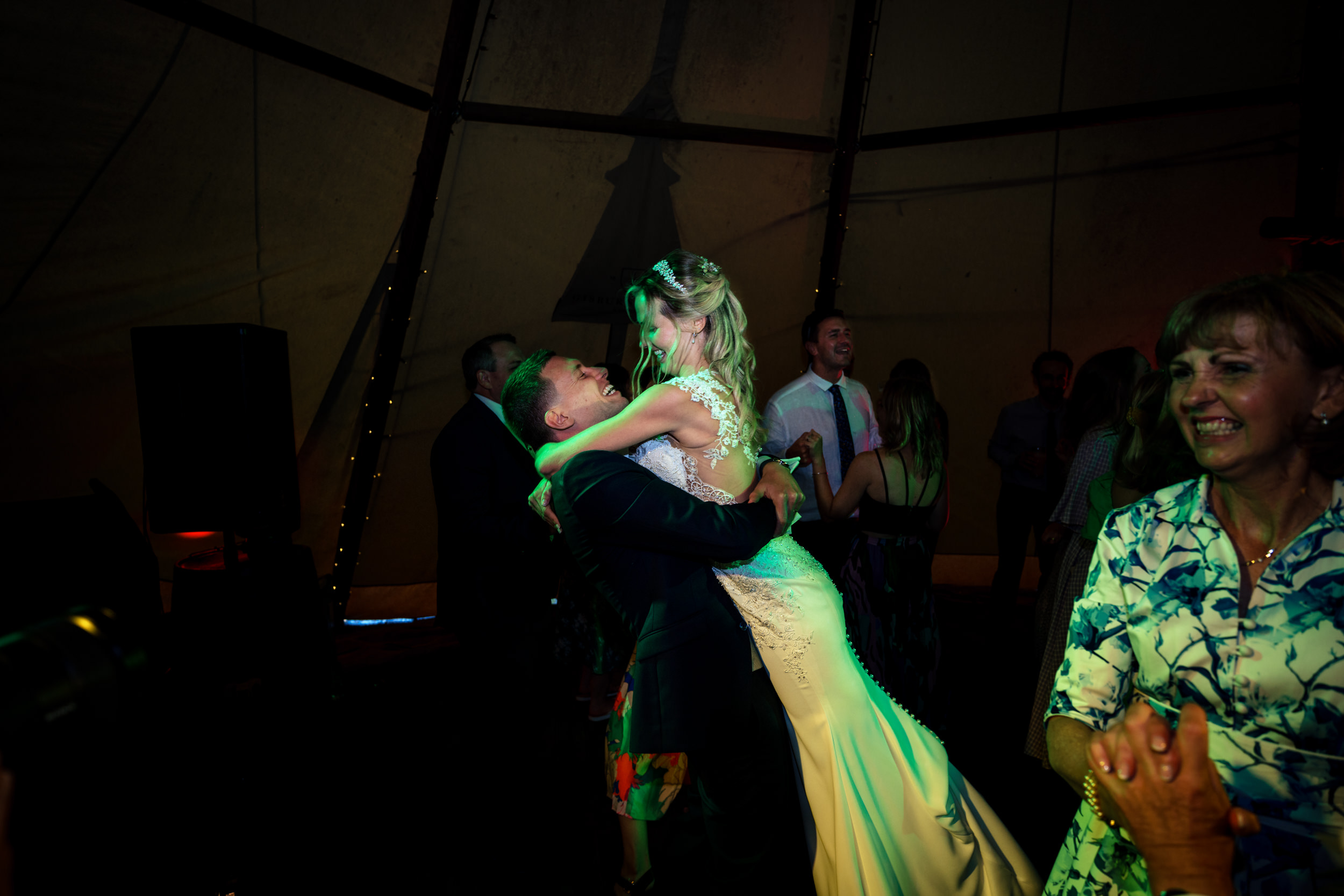 Evening dancing