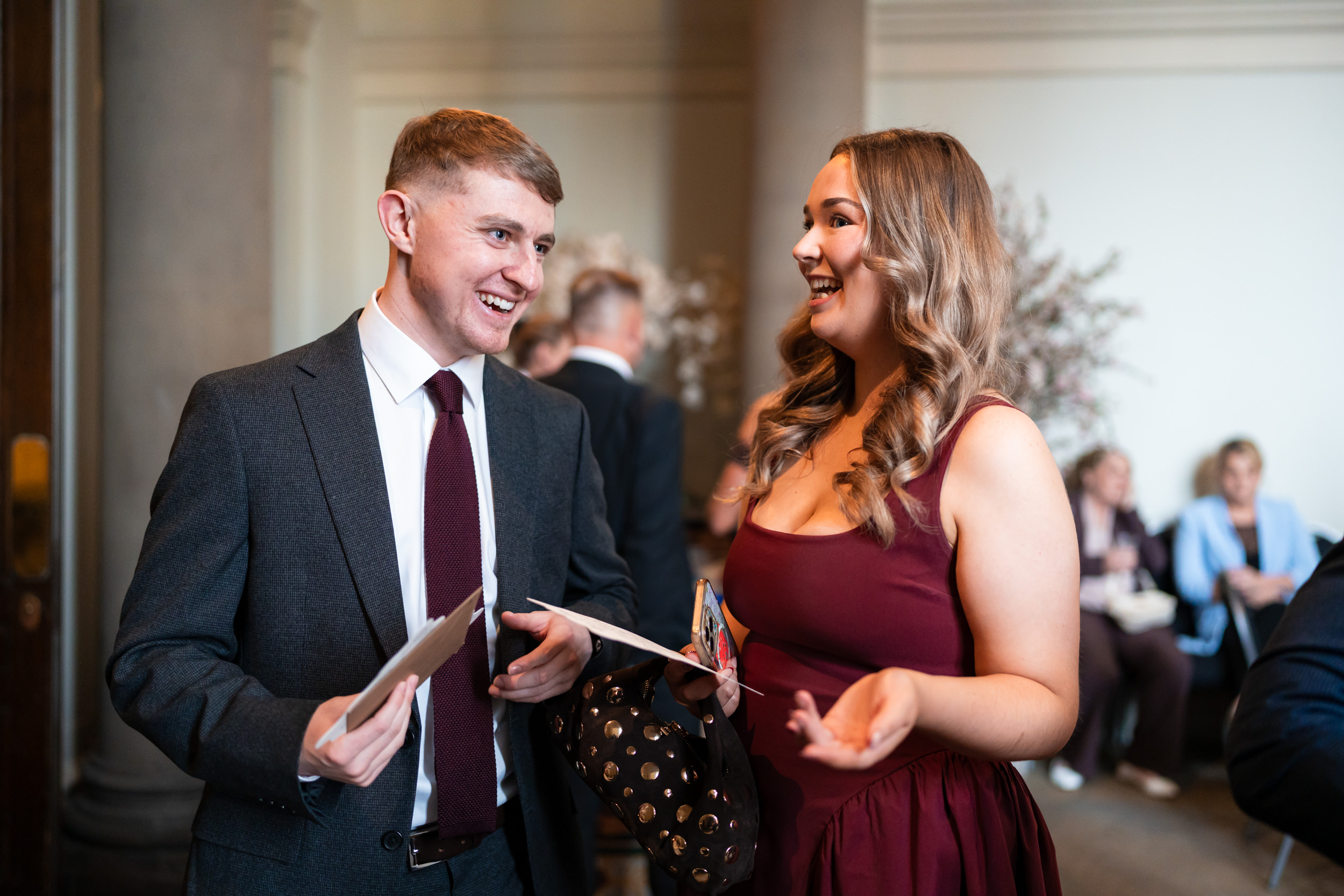 Guests at St George's Hall, Liverpool