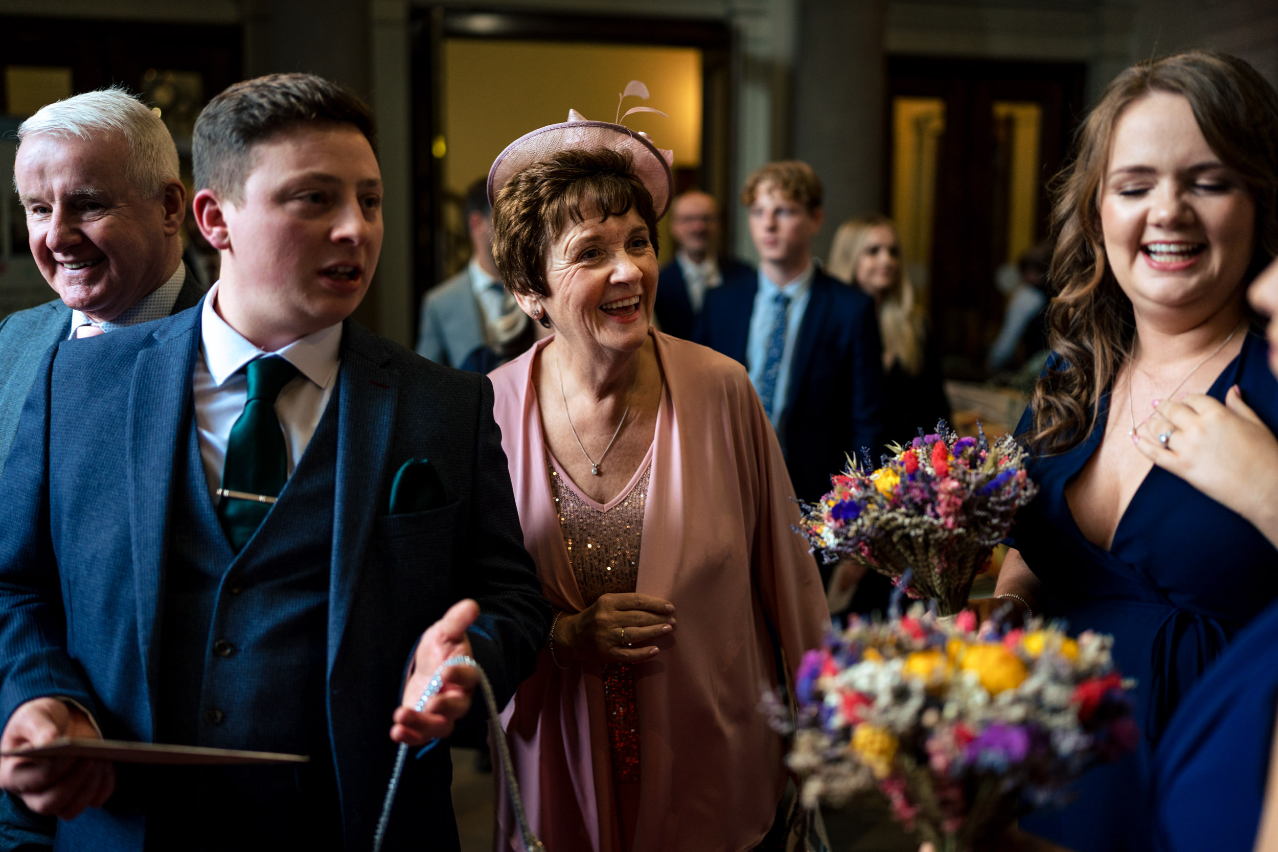 Wedding reception photography at St Georges Hall, Liverpool