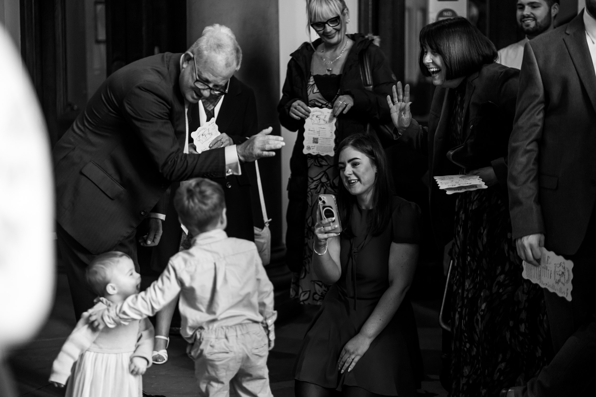Guests at St George's Hall, Liverpool