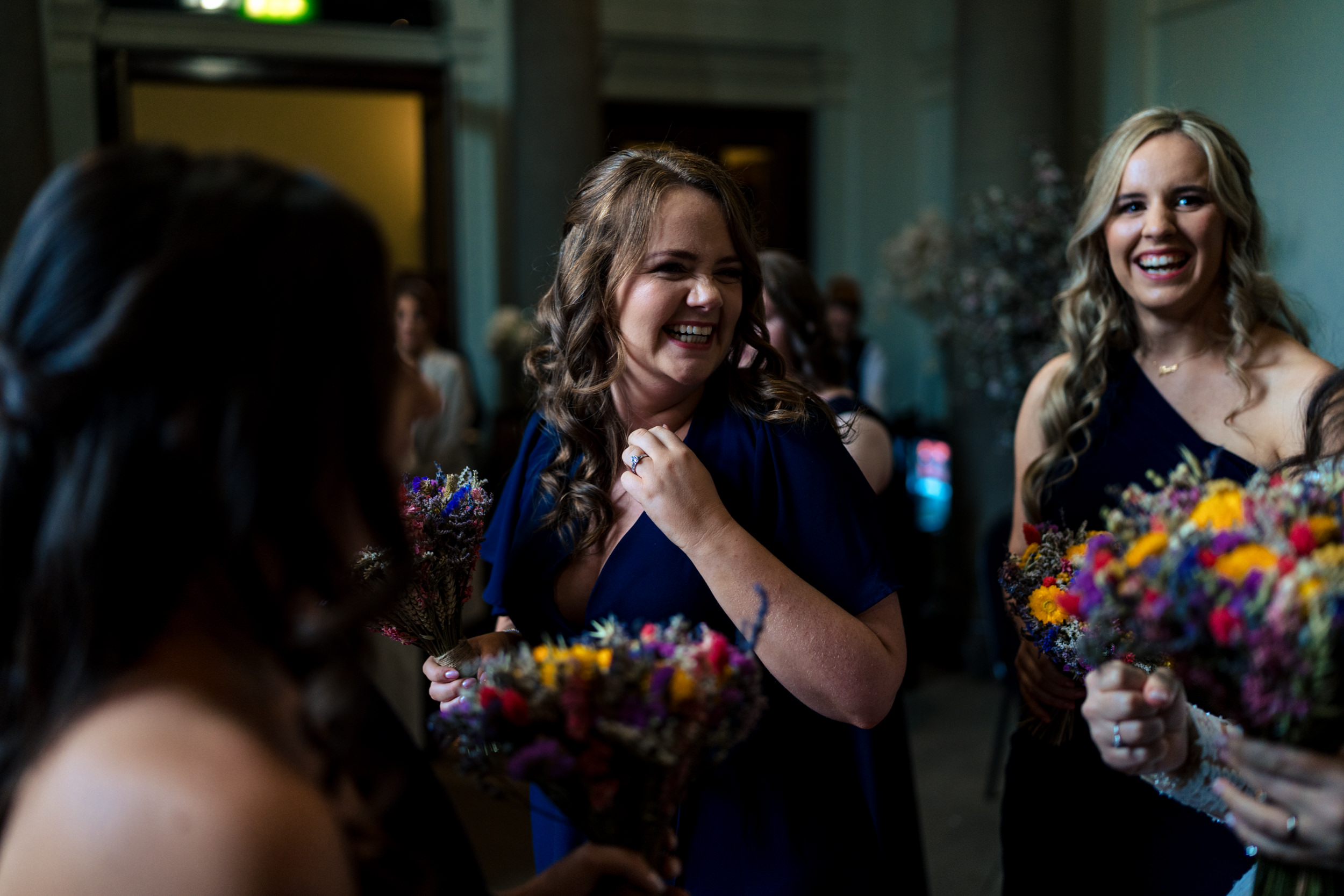 Wedding reception photography at St Georges Hall, Liverpool